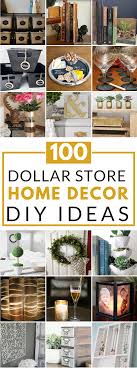 Below are some creative home decorating ideas using items found at your local dollar store. 100 Dollar Store Diy Home Decor Ideas Dollar Store Decor Dollar Store Diy Projects Home Decor Tips