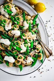 spring orecchiette pasta with asparagus mushroom and peas feasting at home recipe orecchiette pasta pasta recipes spring pasta