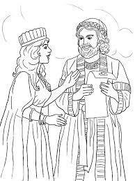 Queen Esther And Mordecai With Kings Edict Coloring Pages Queen Esther Bible Story Queen Esther Bible Bible Coloring Pages