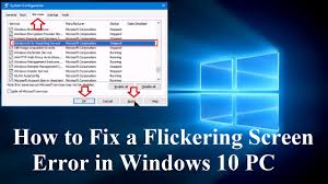 Breathe a little, you are not alone. How To Fix A Flickering Screen Error In Windows 10 Pc Youtube
