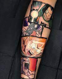 Dragon ball tattoos are one of the most famous media franchise hailing from japan. Pin By Cristian Camilo On Ink Dbz Tattoo Z Tattoo Dragon Ball Tattoo