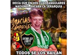 Jun 13, 2021 · papá de nadie: Los Memes De La Derrota De Atletico Nacional 1 3 Contra Depotivo Cali Futbol Colombiano Liga Betplay Futbolred