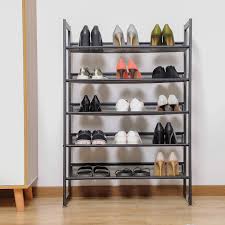 Diy kleiderschrank regalsystem garderobe schrank steckregal schuhschrank türen # eur 18,79 bis eur 36,49. Makika Shoe Rack 5 Tier Black Ma Trading Eu Cheap Prices For Baby Child Office Diy Garden Sports More