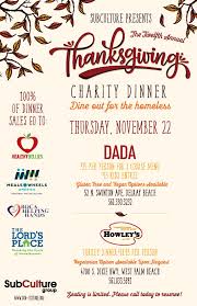 Buffalo thunder thanksgiving buffet 2018. Thanksgiving Charity Dinner At Dada Howley S Subculture Group