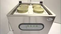 Vacuum packaging machine for tins by Boss Vakuum