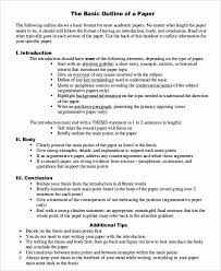 While trending topics will definitely be relevant, the lack of interest can affect the overall quality of the work. Informative Research Paper Outline Luxury Basic Research Paper Outline Template Research Paper Outline Template Sample Research Paper Outline Paper Outline