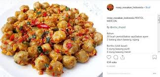 Check spelling or type a new query. Resep Bakso Pentol Mercon Juaranya Jajanan Legendaris