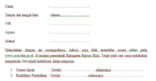Maybe you would like to learn more about one of these? Contoh Surat Pernyataan Kesalahan Input Data Contoh Surat
