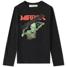 This will ensure you have. Off White Long Sleeve Skull Mirror Tee Black Multi End