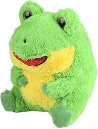 Amazon Com Artcreativity Belly Buddy Frog 7 Inch Plush Stuffed Frog Super Soft And Cuddly Toy Cute Nursery Decor Best Cuddly Toy Baby Shower Gifts Cuddly