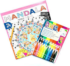 Bekijk hier alle kleurplaten van mandala dieren. Bol Com Kleurboek Dieren Voor Kinderen 10 Kids Creative Viltstiften Met Dubbele Punt
