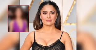 Salma hayek stuns on the cover ofallure's august 2015 issue, showing off her famous curves in the accompanying photoshoot, which has the frida actress going topless. When Salma Hayek Looked Hot In A Purple Gown With A Plunging Neckline Redefining Age Goals Like A Queen