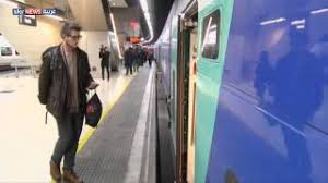 قطار سريع بين باريس وبرشلونة Youtube