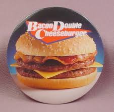 Image result for bacon double cheeseburger