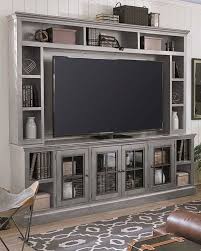 Churchill Gray 96 Inch Wall Unit Living Room Furniture Recliner Living Room Entertainment Living Room Tv Stand
