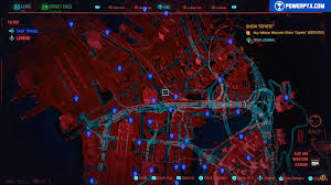 Cyberpunk 2077 All Fast Travel Dataterms Locations