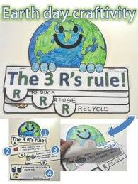 The R S Rules Reduce Reuse Recycle Fold And Learn Earth Day Activities Earth Day Projects Earth Day