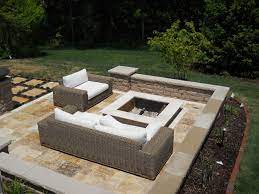 Coppertree Landscaping And Fencing Springfield Illinois Travertine Outdoor Travertine Patio Outdoor Furniture Sets