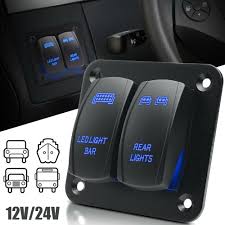 The toggle switch is a switch that can play crucial switching roles in circuits. 12v 24v Rocker Switch Panel 5 Pin On Off Toggle Switch Control Panel Led Light Wiring Harness For Boat Car Marine Atv Utv Car Switches Relays Aliexpress