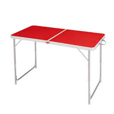 Folding Camping Table For 4 To 6 People Decathlon
