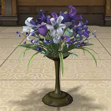 This design is easy to transport and perfect for display on tables. Sumptuous Dimension Castle Vase Ffxiv Housing Tabletop Flower Oasis Organic Gardening Books Dubai Garden