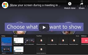 To download the microsoft teams desktop app, return to the microsoft teams web page and b. How To Share Screens With Microsoft Teams
