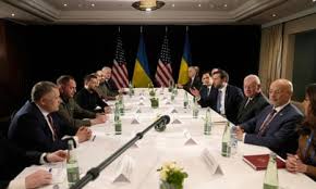 JD Vance and Volodymyr Zelenskyy have 'good conversation' about Ukraine war  – video | Volodymyr Zelenskyy | The Guardian