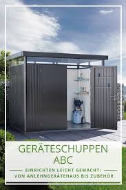 Gerateschuppen Einrichten So Verstauen Sie Gartengerate Clever Gerateschuppen Haus Schuppen