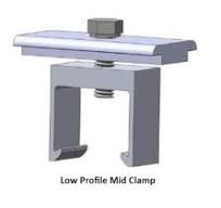 Rail-Based Mounting - Mid Clamps - End Clamps - Mann Solar - Roof Mount - Solar Panel Clamps