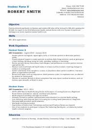 View this sample resume for a nursing student, or download the nursing student resume template in word. Student Nurse Resume Samples Qwikresume