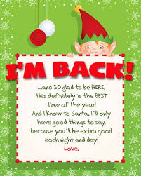 Arrival Letters Complete Index Of Free Elf On The Shelf Letters Elf On Shelf Letter Elf On The Shelf Free Printable Letters