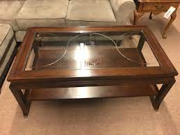 You students of the etch take special note. Etched Glass Coffee Table Delmarva Furniture Consignment