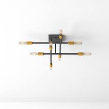 They are versatile, don't require much space and are available in a multitude of styles and our apoch flush cage ceiling light is directly mounted to the ceiling. Modern Contemporary Modern Lighting Allmodern