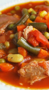 Slow Cooker Southern Ham Vegetable Soup Recipe Recipe Vegetable Soup Recipes Veggie Soup Recipes Healthy Crockpot Recipes