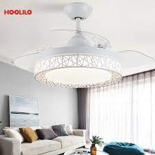 When making a selection below to narrow your results down, each selection made will reload the page to compare click to add item patriot lighting™ butterfly 44 white indoor led ceiling fan to the compare list. Modern White Ceiling Fan With Light Remote Control High Quality 110v 220v 36 42inch Ceiling Fan Remote Free Shiping Ceiling Fans Aliexpress