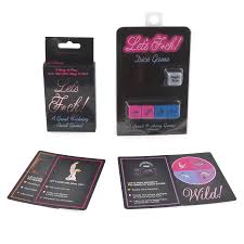 Lets F*ck XXX Dice & Card Set - Sex Games and Books | Adam & Eve
