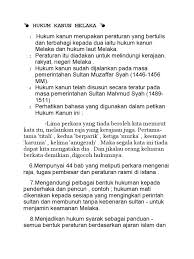 Di samping itu, pengurusan perdagangan yang cekap telah menarik lebih ramai pedagang ke melaka. Hukum Kanun Melaka 2