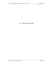 4.0 historical overview
