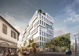 Gallery Of Mvrdv Breaks Ground On Office Building Inspired By Sri Lankan Weaving Patterns 1 Office Building Architecture Office Building Facade Architecture