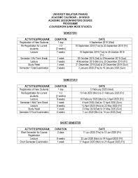 Cadangan kalendar akademik sesi pengajian 2018/2019 universiti malaysia terengganu (bagi program sarjana muda) semester i sesi 2018/2019 (sarjana muda) bil. Research And Coursework Academic Calendar New