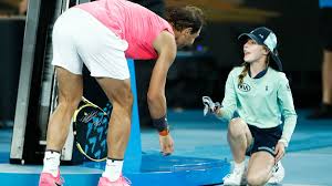 He is the third player in history who won singles grand slam tournament for 9 times(french open titles). Rafael Nadal Hits A Ball Girl In The Head Apologizes With A Kiss Cnn