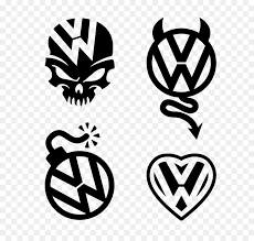 It is a very clean transparent background image and its resolution is 375x360 , please mark the image source when quoting it. Auto Volkswagen Decal Bumper Sticker Vw Logo Png Herunterladen 850 850 Kostenlos Transparent Symbol Png Herunterladen