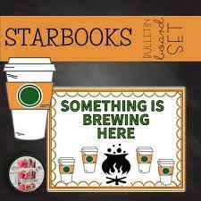 • ¼ cup of brewed espresso. Coffee Themed October Halloween Fall Bulletin Board Starbooks Editable