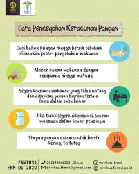 Akan tetapi, apabila keracunan makanan sudah telanjur terjadi, segera periksakan diri ke dokter. Envihsa Fkm Ui On Twitter Hal Hal Apa Saja Yang Berkaitan Dengan Keamanan Pangan Dan Beberapa Pencemar Makanan Seta Bagaimana Cara Mencegah Keracunan Pangan Dapat Dilihat Dalam Infografis Berikut Department Social Concern Envihsa