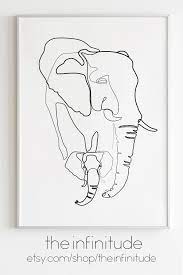 Check spelling or type a new query. Boho Wall Decor Cuddling Couple Minimalist One Line Drawing Etsy In 2020 Elephant Drawing Animal Line Drawings Geometric Drawing