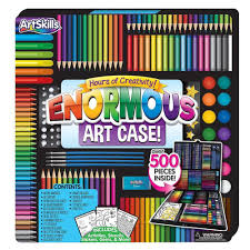 Enormous Art Case 500 Pc Plus Art Set Unbranded Art Case Art Set Stencil Painting