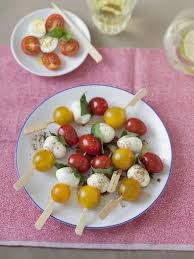 Brochettes Oeufs Et Tomates Recette Recette Brochette Brochette Recettes De Cuisine