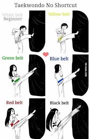 흰띠 노란띠 초록띠 주황띠 파란띠 빨간띠 검은띠. íƒœê¶Œë„ ë  ë¹„ë¡€ ì‹¤ë ¥ Jpg ê³ ê¸‰ìœ ë¨¸