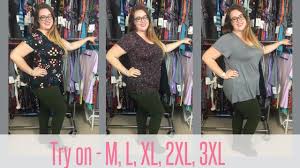 Lularoe Fit And Sizing For The Classic T Try On M L Xl 2xl 3xl