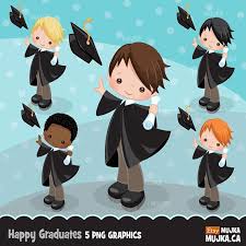 Graduation Clipart Graduation Graphics Cape Scroll Cap Etsy Planner Stickers Clip Art Digital Clip Art